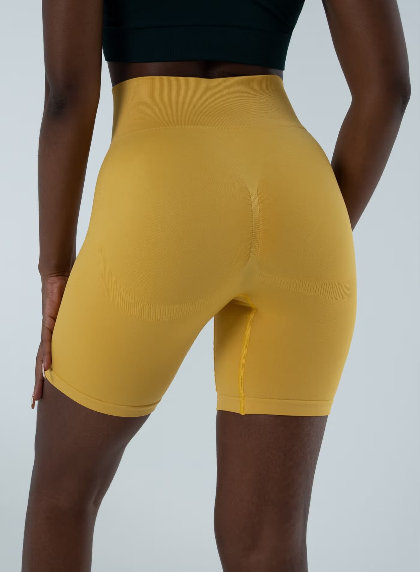 Biker Shorts — Yellow Pollen