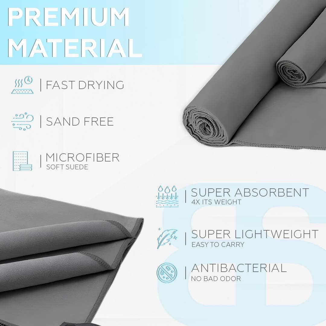 Microfiber Gym Towel Set