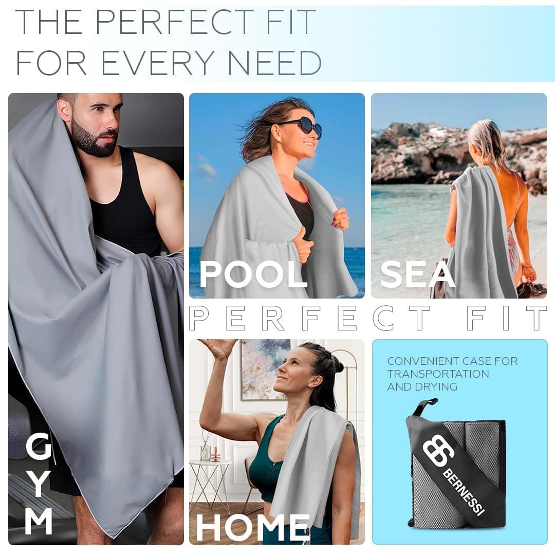 Microfiber Gym Towel Set
