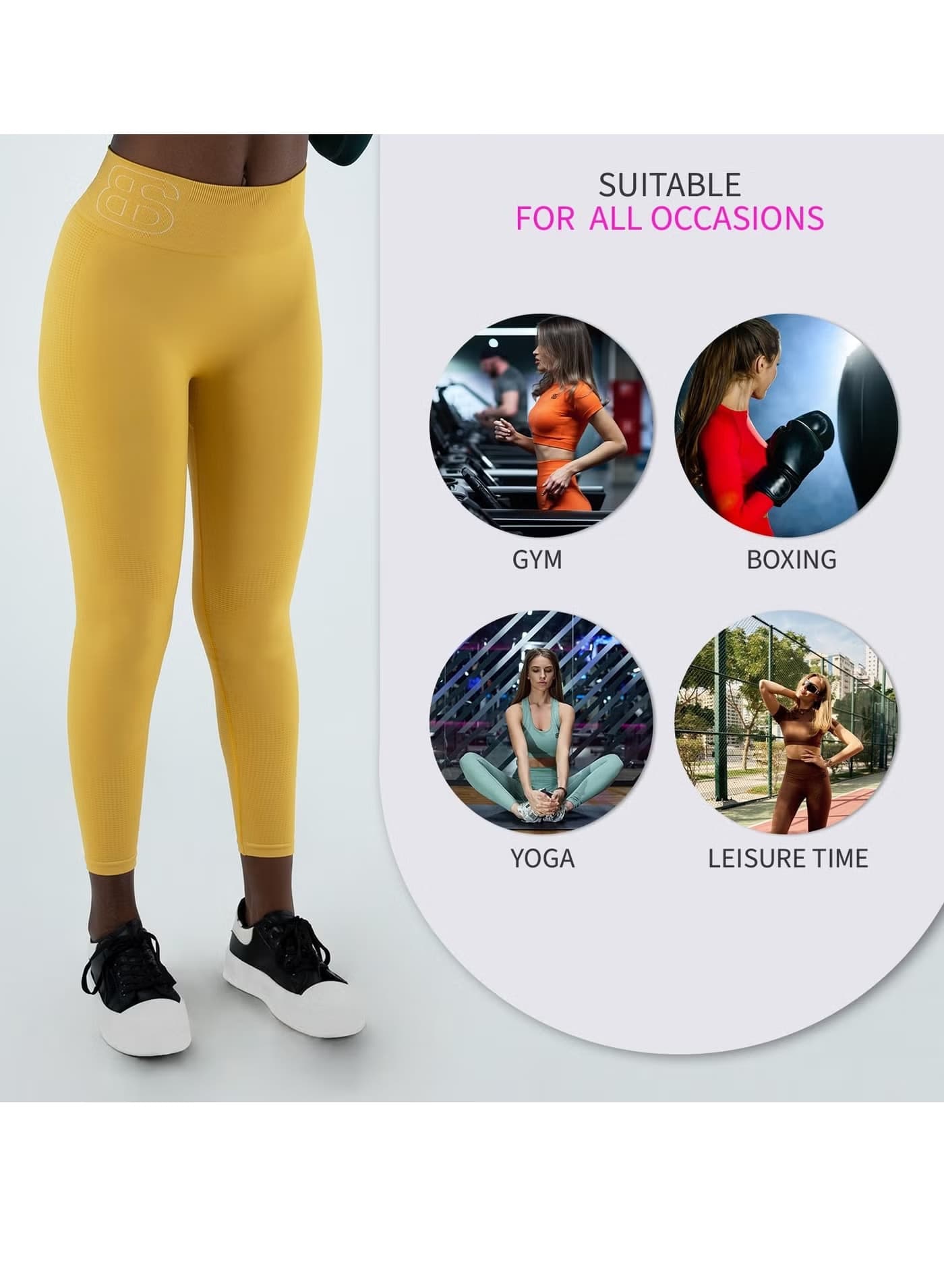 Leggings — Yellow Pollen