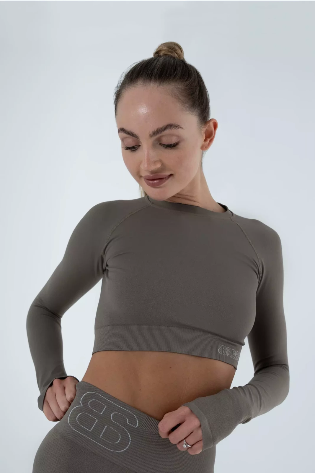 Basic Leggings Long-Sleeve Top Set BS-LSET1304 ver2