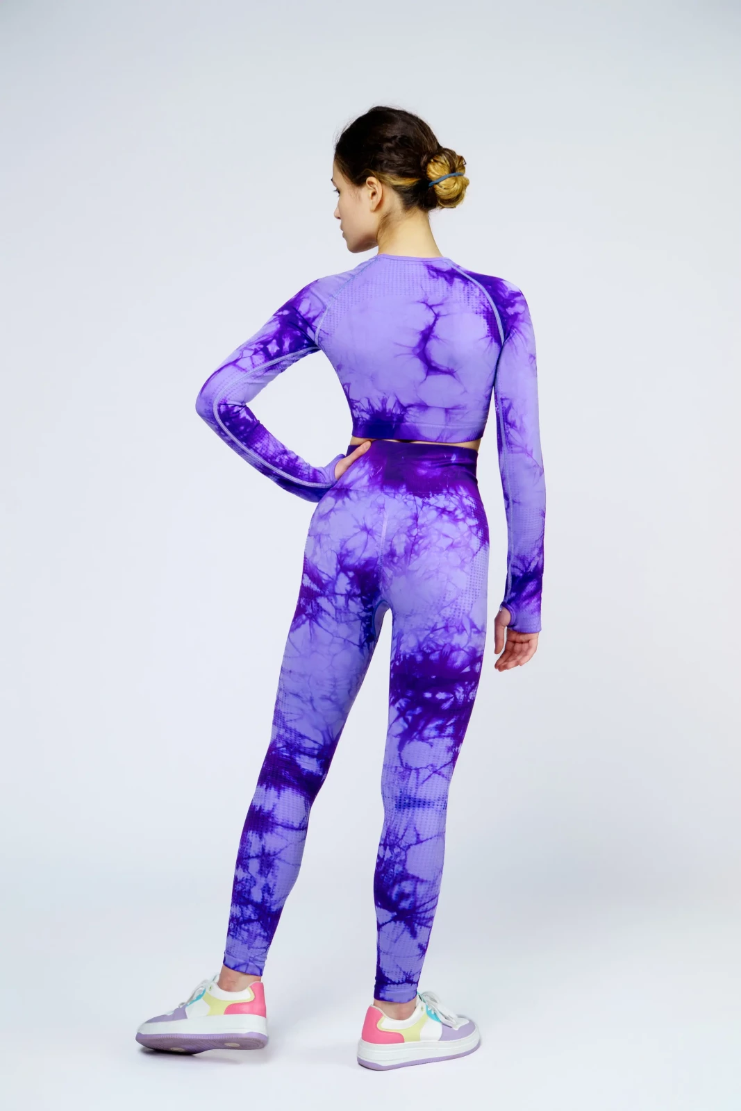 Long-sleeve top tie-dye BS-LST263 ver4